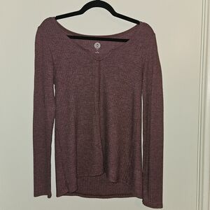 SO Burgundy Knit Sweater